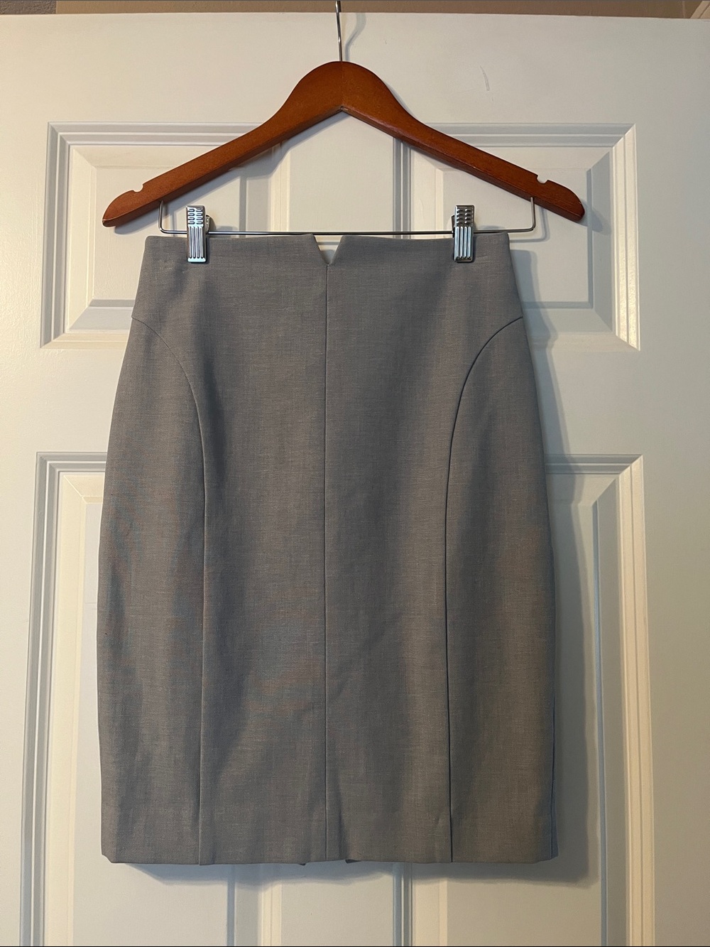 Express Classic Gray Pencil Skirt - Women's
